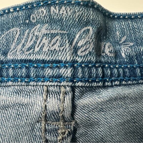 Old Navy Light Blue Flare Jeans with Floral Embroidery - Vintage / Flare - Picture 12 of 12